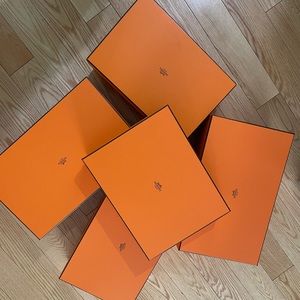 Hermes bulk 5 boxes new